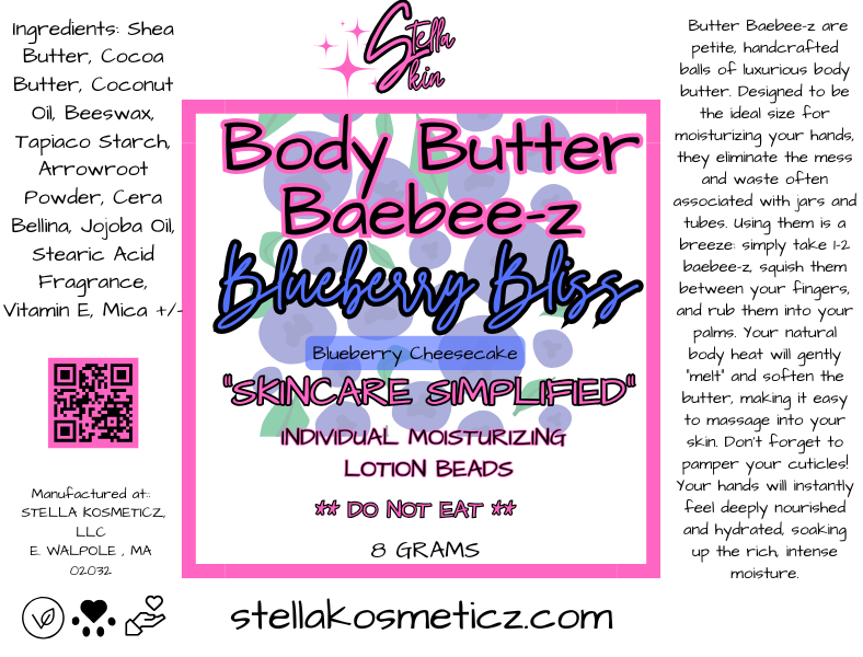 Blueberry Bliss Body Butter Baebee-z