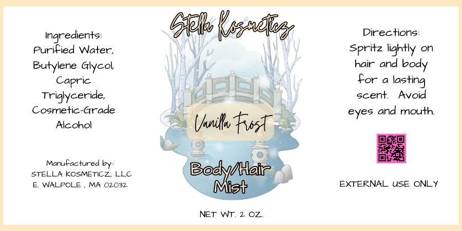 Vanilla Frost Body & Hair Mist