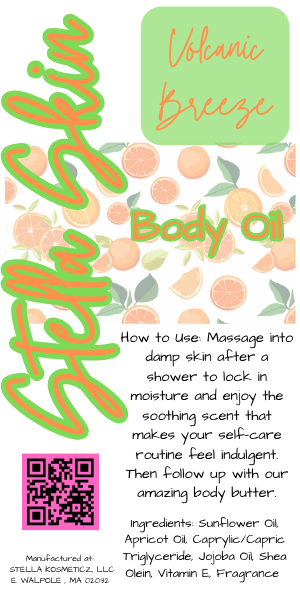 Volcanic Breeze Body Oil