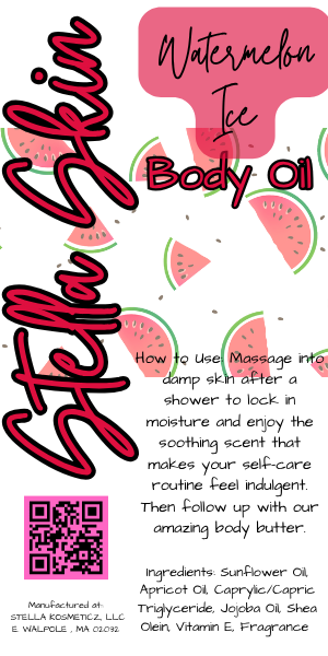 Watermelon Ice Body Oil