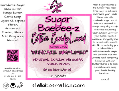 Cotton CandyLand Sugar Scrub Baebee-z