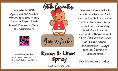 Ginger Babe Room & Linen Spray