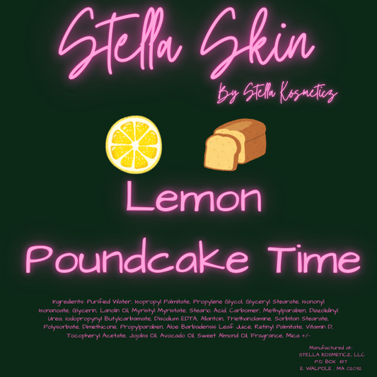 Lemon Poundcake Time Body Lotion