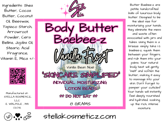 Vanilla Frost Body Butter Baebee-z