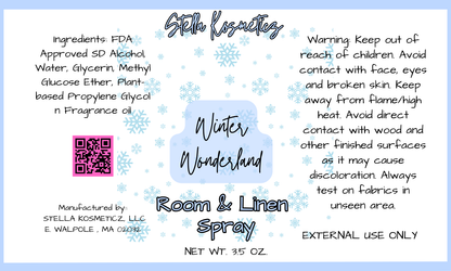 Winter Wonderland Room & Linen Spray