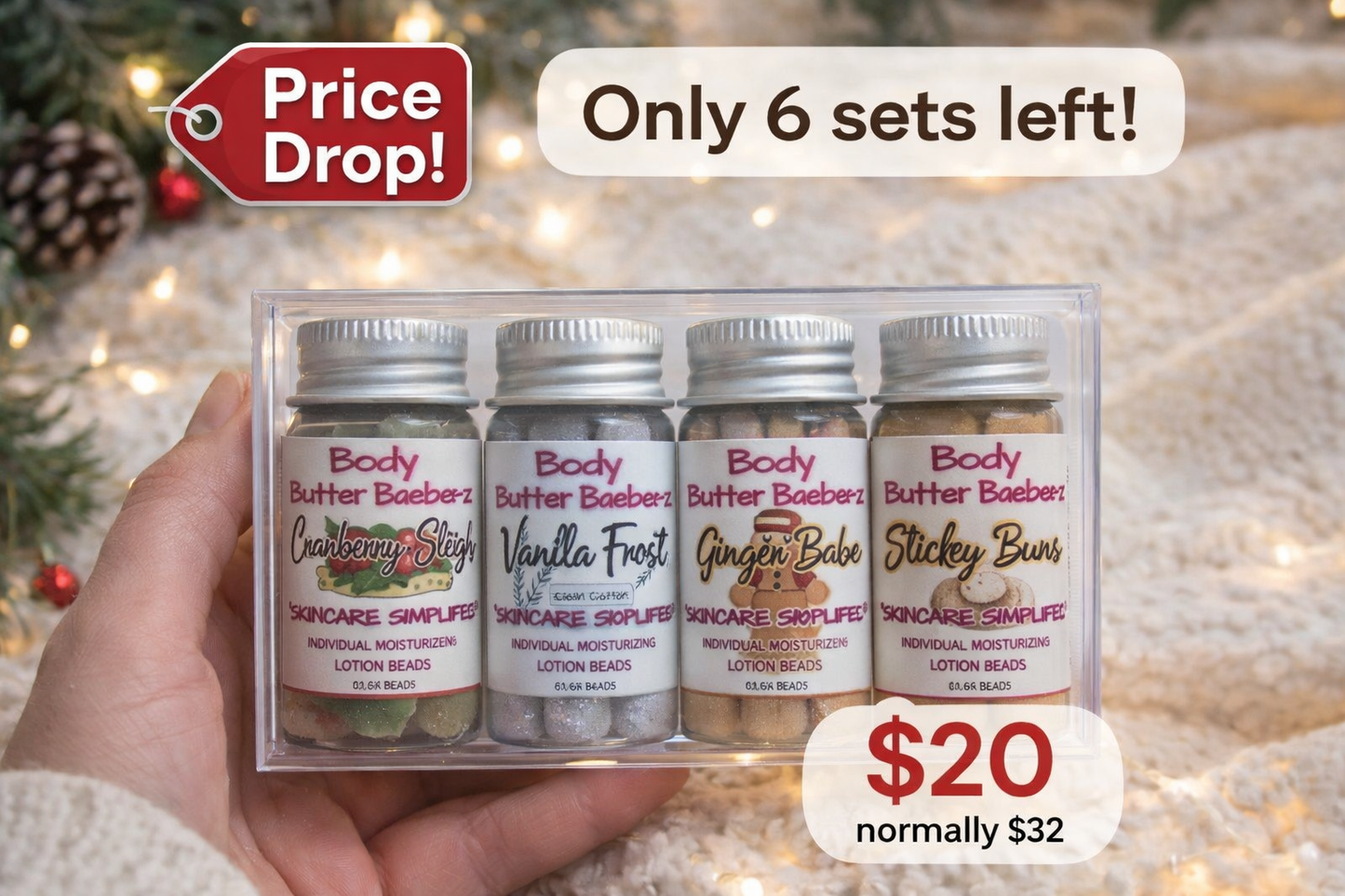 Santa Baebee-z Holiday Gift Set